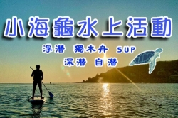 小海龜水上活動